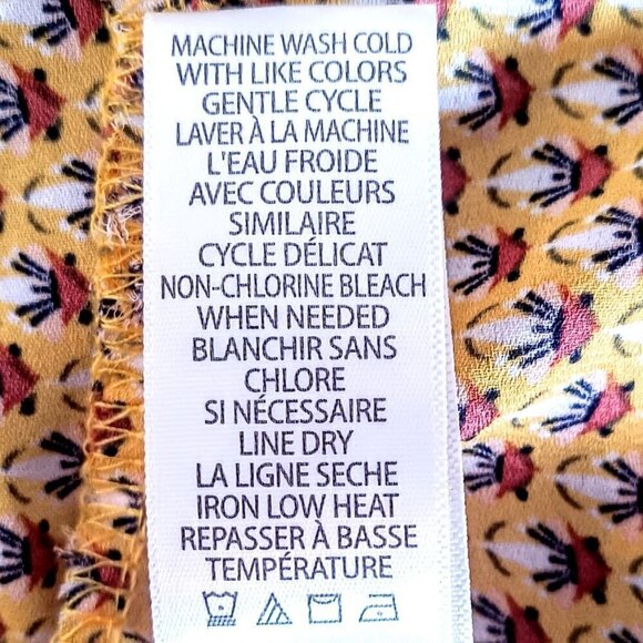 Max Studio Yellow Ruffle Sleeveless Top NWT - Picture 5 of 5